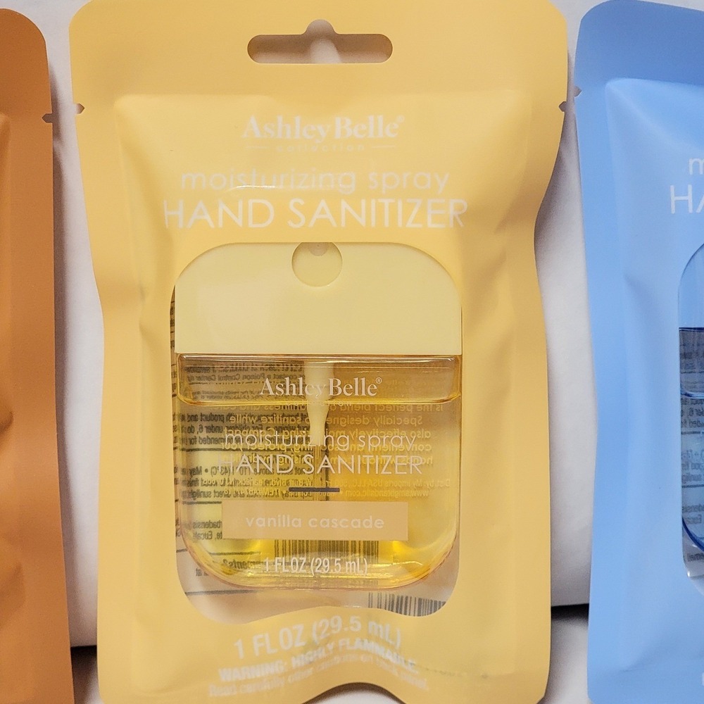 Trending Easter Gift Ashley Belle Moisturizing Hand Sanitizer Spray Vanilla Casc